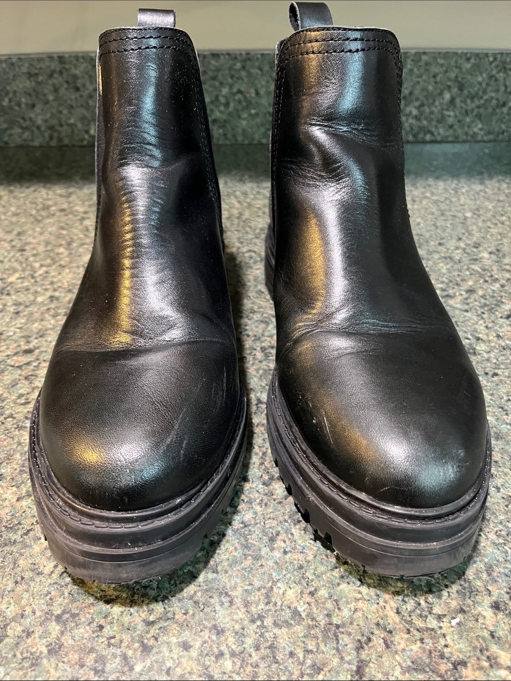 Steve Madden Black Boots - Classic Slip-On Style - Picture 2 of 10